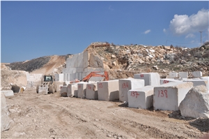 King Beige, Amasya Beige Marble Block