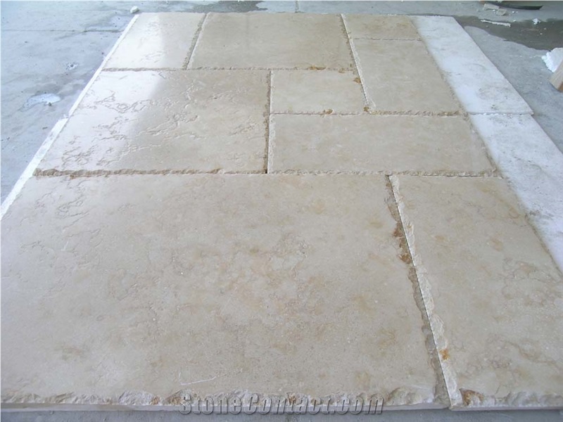 Galala French Pattern Brushed Chipped Edge, Galala Marble Tiles Pattern, Flooring Tiles