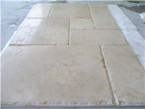 Galala French Pattern Brushed Chipped Edge, Galala Marble Tiles Pattern, Flooring Tiles
