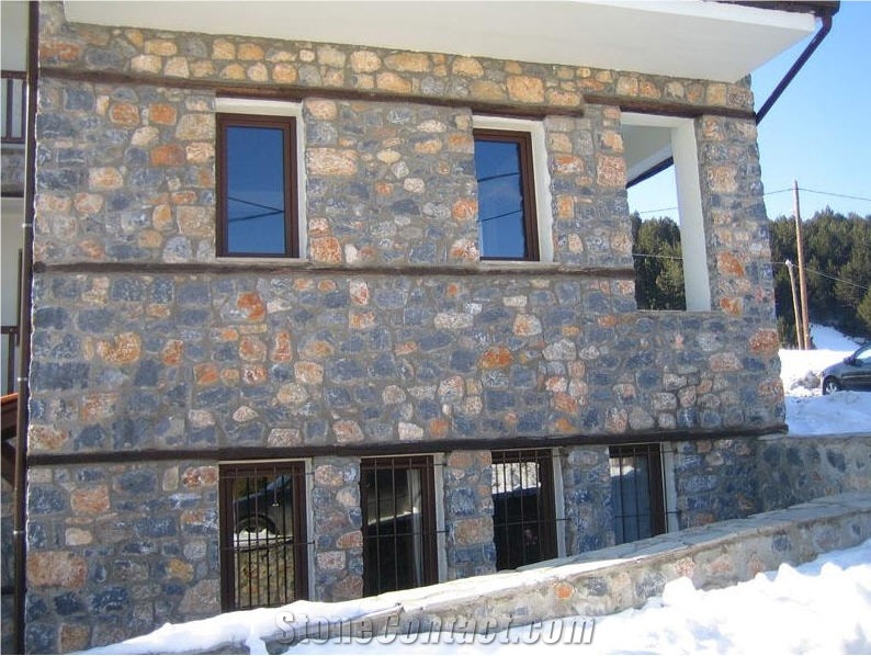 Karystos Black Walling, Karystos Black Slate Walling