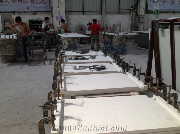 Quartz Stone Kitchen Countertops
