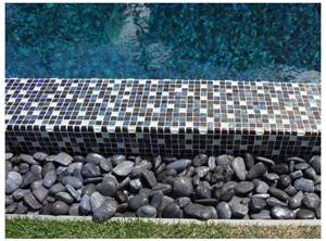 Oceanside Glasstile Pool in Mauna Lani, Kona
