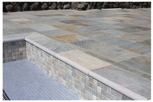 Oyster Slate Classic Pool Deck & Siding