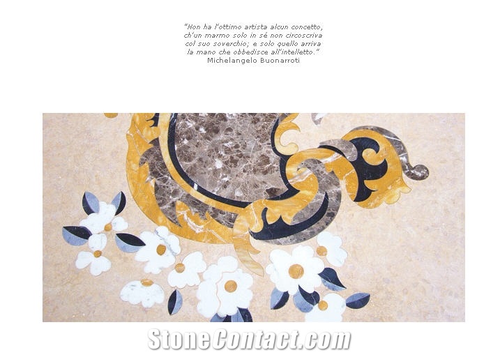 Marble Mosaic Medallion