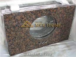 Baltic Brown Beautiful Granite Bathroom Tops