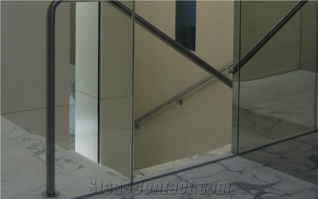 Marble Flooring Project, Calacatta Marble Tiles