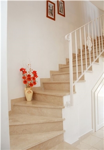 Beige Marble Staircase