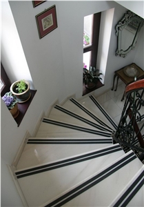 Ruschita Marble Staircase, Ruschita Pink Marble Staircase