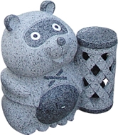 G654 Granite Animal Sculpture, Grey Granite Animal Sculpture