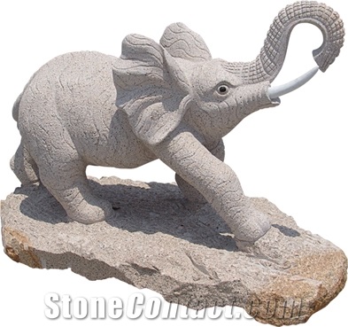 Granite Animal Sculpture,granite Elephent Sculptur