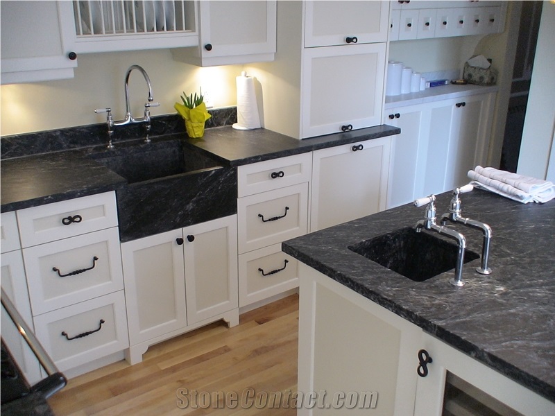Sao Luis Grey Soapstone Countertop