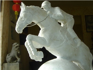White Marble Sculpture