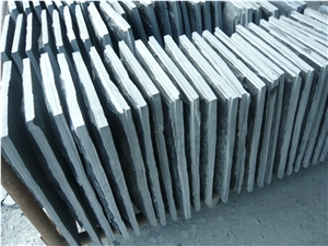 Black Slate Mushroom Stone