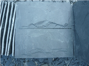 Black Slate Mushroom Stone