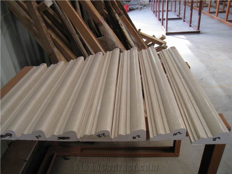 Stone Border, Beige Marble Molding & Border