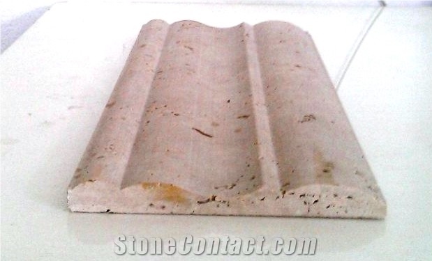 Classic Beige Travertine Molding