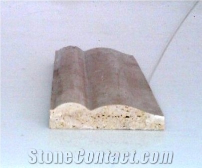 Persian Gold Beige Travertine Molding