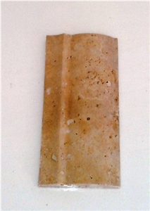 Persian Gold Beige Travertine Molding