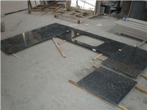Blue Pearl Vanity Top, Norway Blue Granite Vanity Top