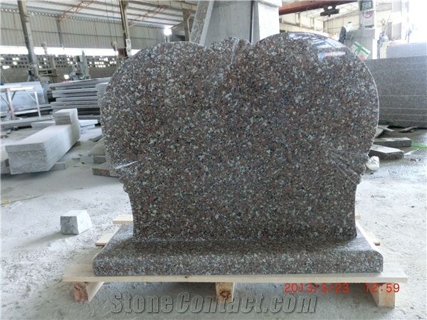 G648 Polish Style Tombstone