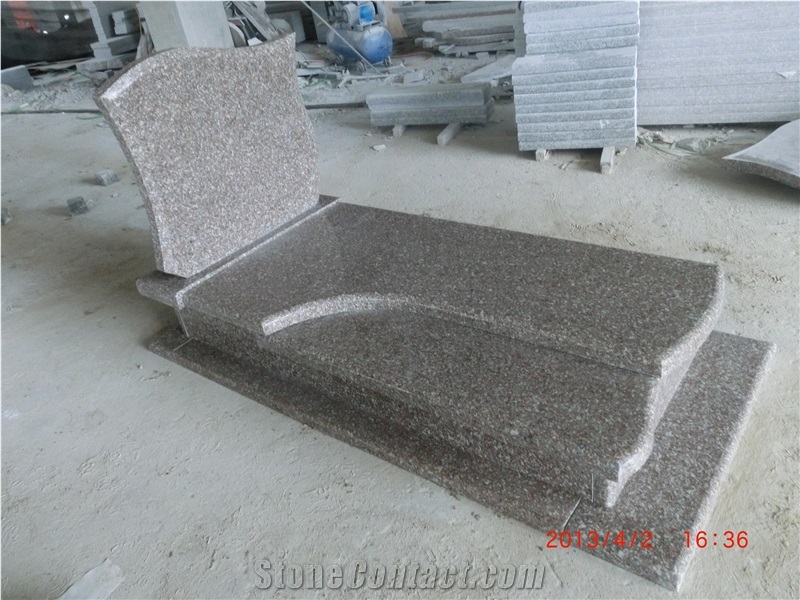 G648 Polish Style Tombstone