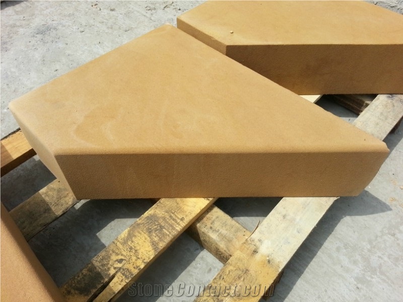 Yellow Sandstone Coping