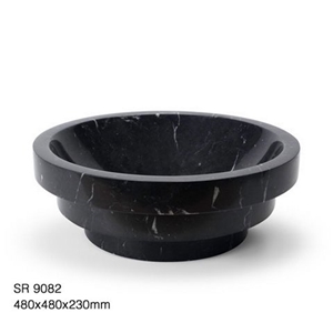 Nero Marquina Black Marble Sinks