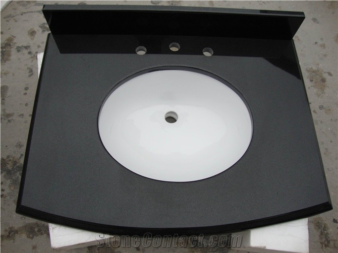 Shanxi Black Vanity Top, Shanxi Black Granite Vanity Top