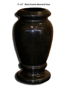 Shanxi Black Vase, Black Granite Urn, Vase, Bench Shanxi Black Vase, Black Granite Urn, Vase, Bench