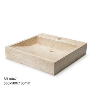 Beige Marble Sinks