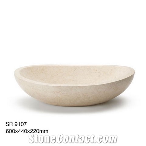 Beige Travertine Sinks