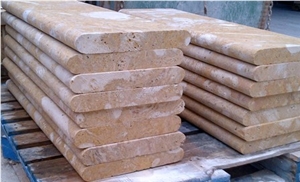 Coral Stone Pool Copings, Golden Coral Stone Pool Copings
