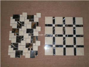 Parleno Light Beige Marble Mosaics