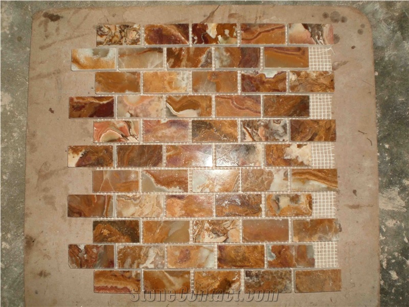 Brown Onyx Mosaics