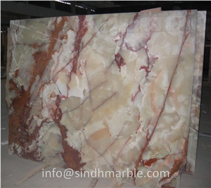 Light Green Onyx Slabs