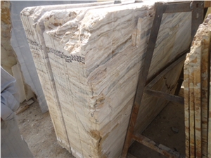 Traveronyx Slabs, Rainbow Travertine Slabs