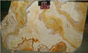 Pakistan Gold Yellow Onyx Slabs