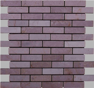 Slate and Glass Mosaic 15*100*7.8, Polished Surface, Garden & Balcony Slate and Glass Mosaic, Kitchen Slate and Glass Mosaic, Elevator Mosaic