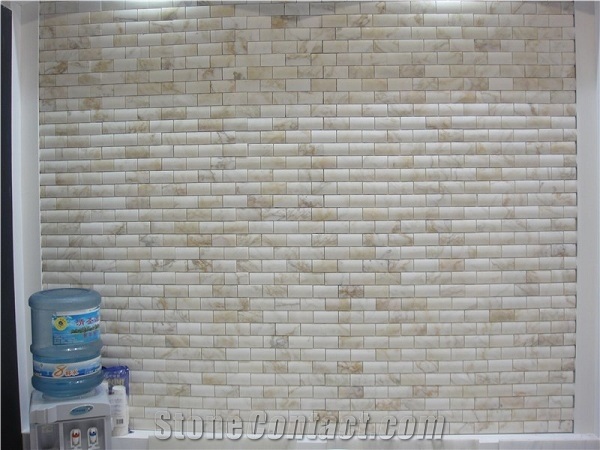 Dream Jade, Yellow Marble Mosaic