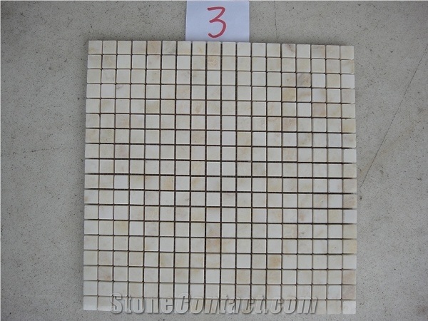 Dream Jade, Yellow Marble Mosaic