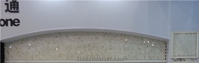 Dream Jade, Yellow Marble Mosaic
