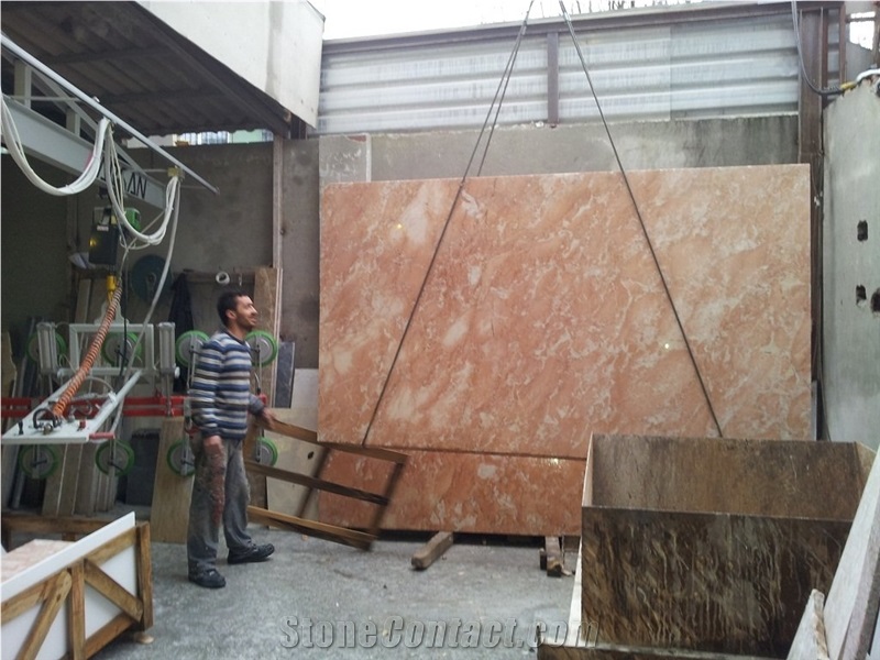 Medium Pink Marble Slabs
