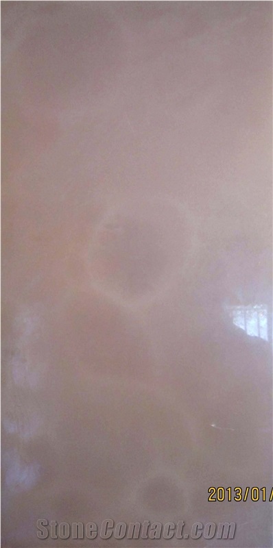 Pink Onyx Slabs & Tiles