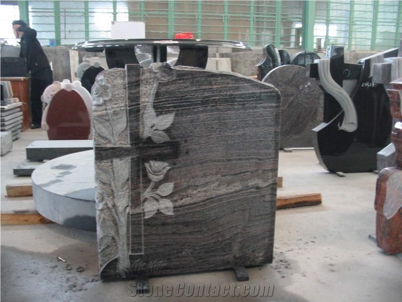 Jupanara Granite Tombstone/Monuments/Headstone/Mem