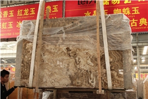 Classical Onyx, China Brown Onyx Slabs & Tiles