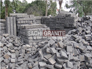 Vietnam Black Basalt Cubes