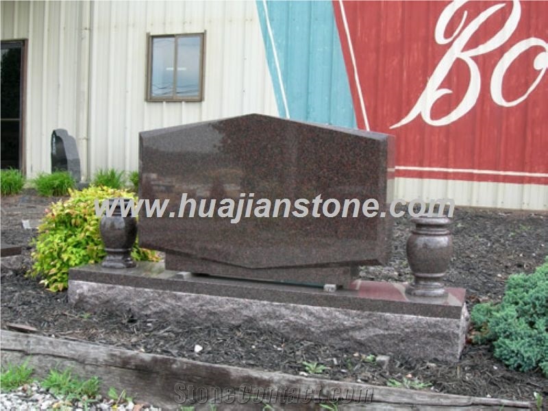 Apex Style Upright Monument, US Style Tombstone