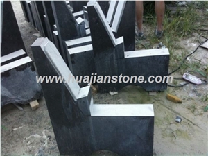 Bench Legs, Blue Limestone Bench Legs Bench Legs, Blue Limestone Bench Legs
