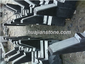 Bench Legs, Blue Limestone Bench Legs
