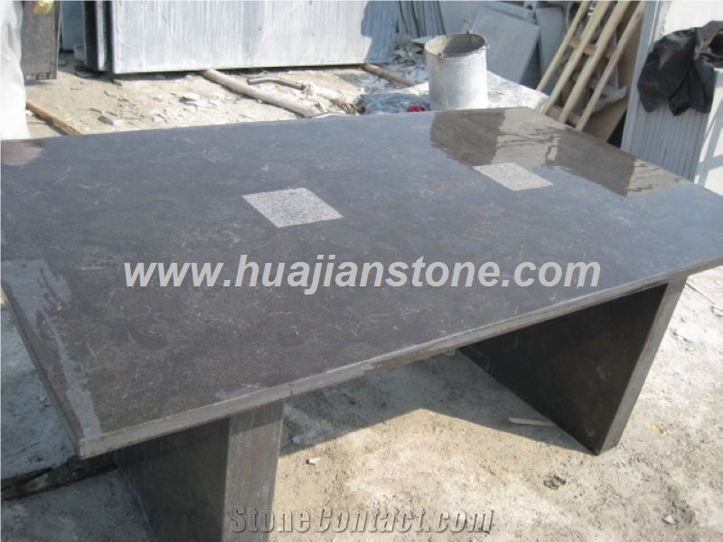 Blue Limestone Desk